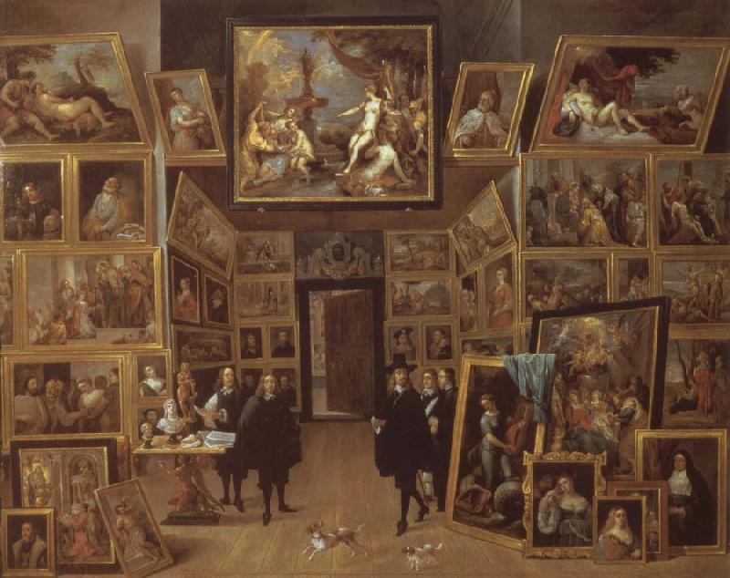 David Teniers The paintings gallery of aartshertog Leopold Wilhelm of Austria